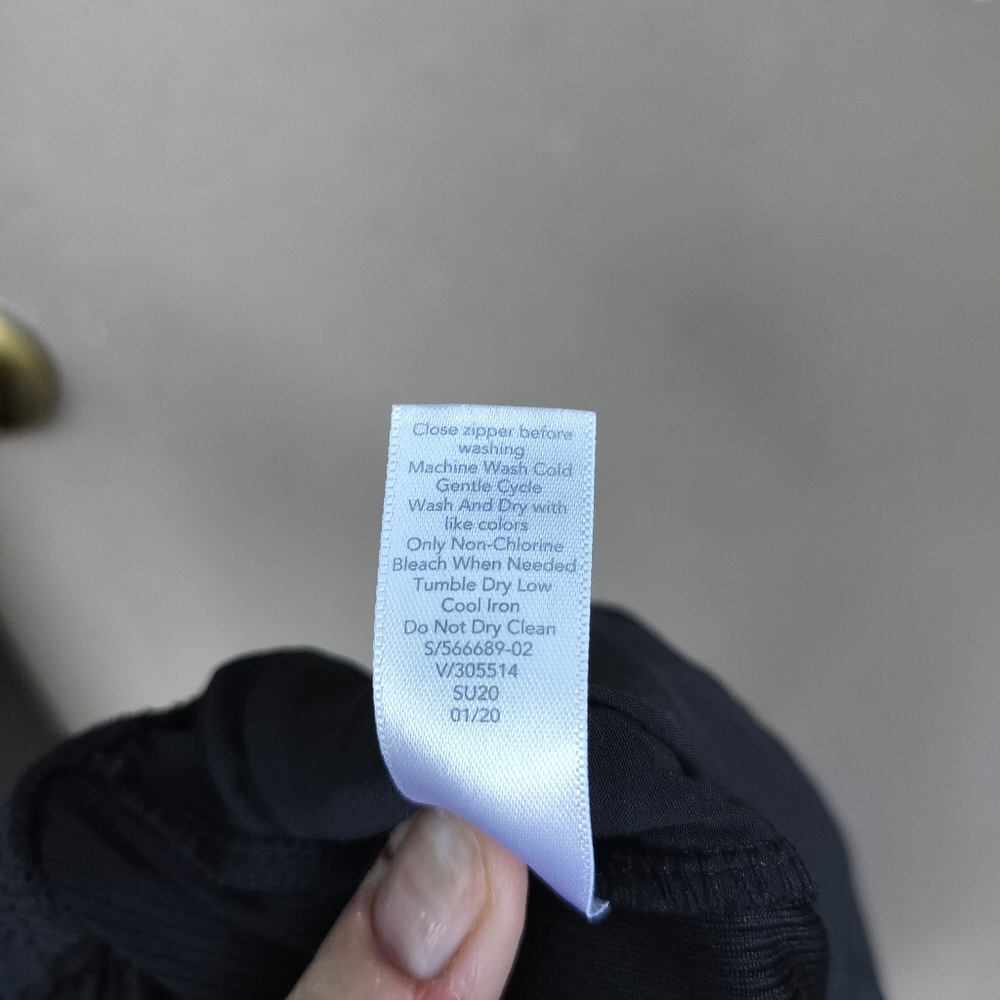 Athleta Brooklyn Textured Jogger Black Lightweight Athletic Pants - Picture 9 of 9